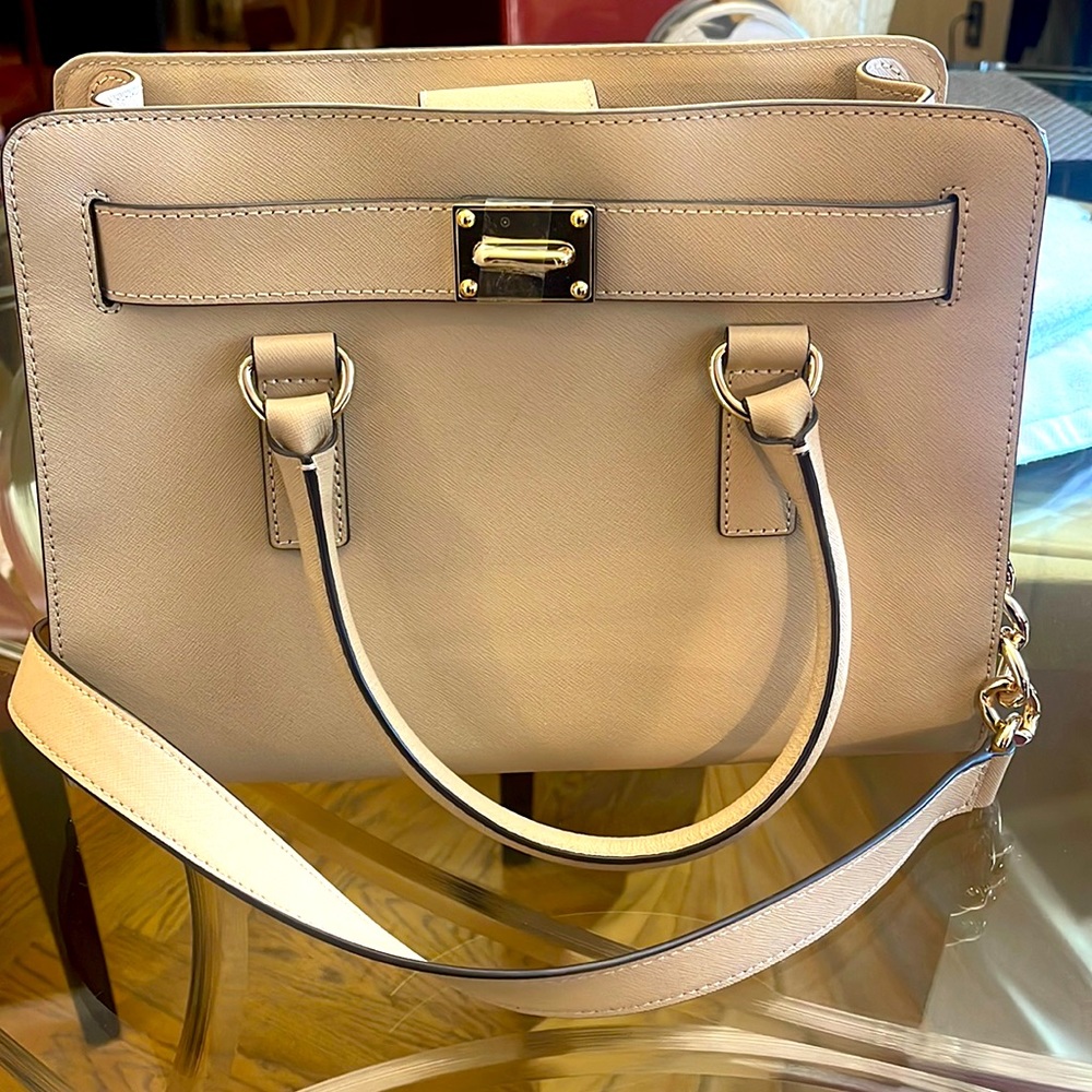 FLAWLESS - MICHAEL KHORS LEATHER SHOULDER BAG